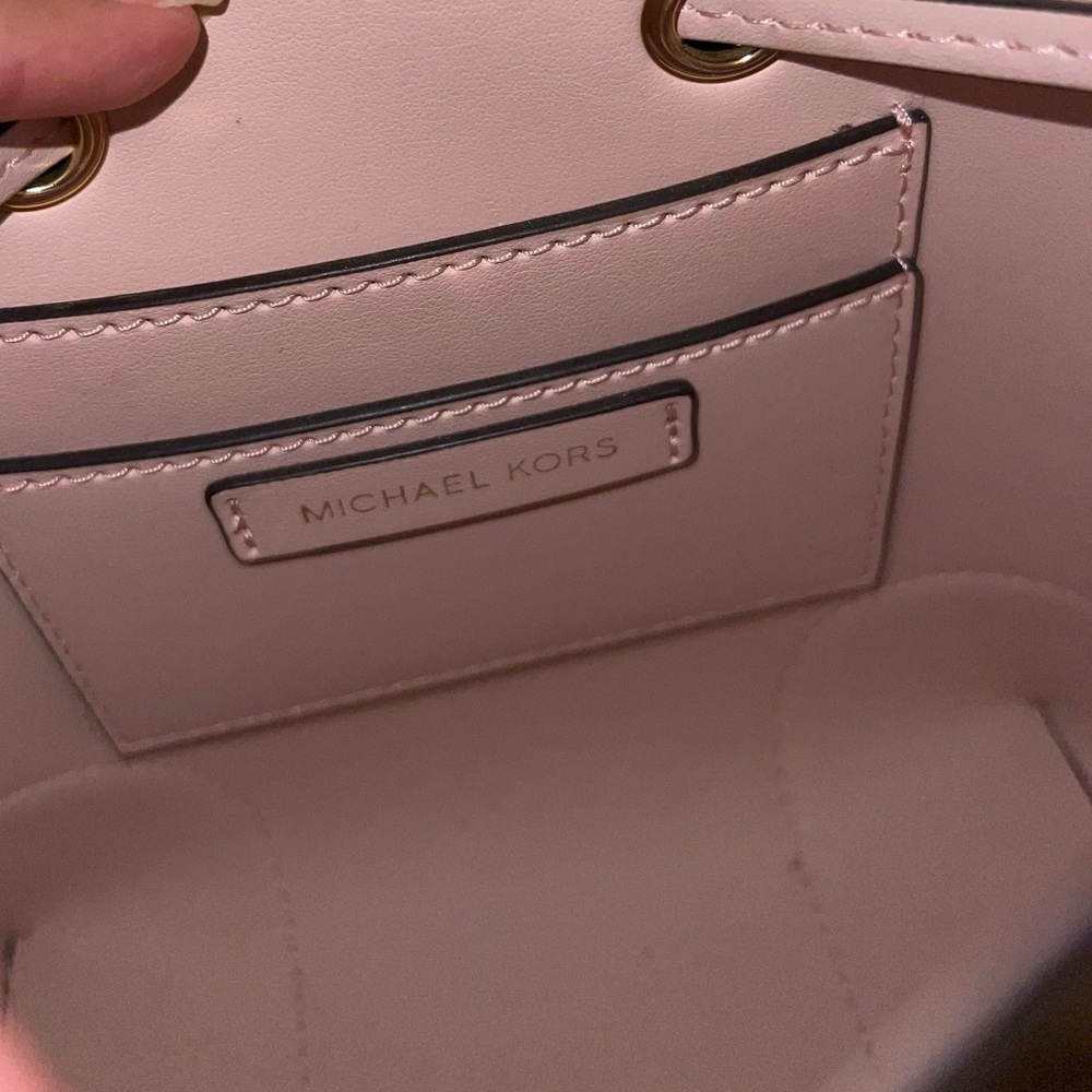 Michael Kors Pink and Cream Women's crossbody Bag - Picture 4 of 5